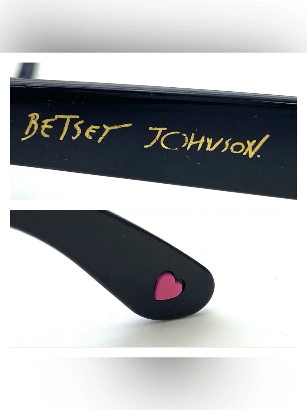 Betsey Johnson Women’s Glossy Black Thea Glasses Frame
